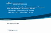 Australian public assessment for Dolutegravir/Lamivudine