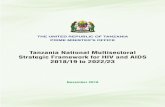 Tanzania National Multisectoral Strategic Framework for ...