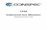 CPM Industrial Gas Monitor - Conspec Controls