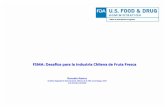 FSMA: Desafíos para la Industria Chilena de Fruta Fresca