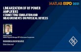 Linearization of RF Power Amplifiers - MATLAB EXPO