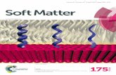 Volume 12 Number 14 14 April 2016 Pages 3285–3470 Soft Matter