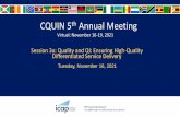 CQUIN 5th Annual Meeting