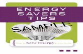 EnergY Savers Tips