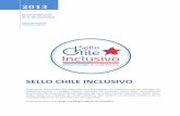 Sello chile inclusivo - Servicio Nacional de la Discapacidad