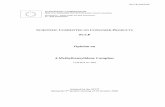 SCCP Opinion on 4-Methylbenzylidene Camphor