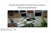 Jacob Hespeler Child Care Centre Parent Handbook