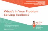 What’s in Your Problem Solving Toolbox?