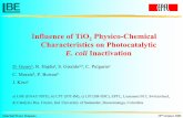 Influence of TiO2 Physico-Chemical Characteristics on ...