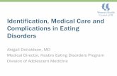 Identification, Medical Care and Complications in Eating ...