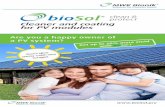bioSol protect Cleaner and coating for PV modules