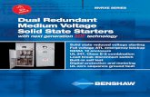 Dual Redundant Medium Voltage Solid State Starters