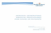 Aerosol-generating Medical Procedures for COVID-19 Patients