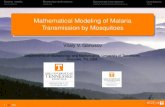 Mathematical Modeling of Malaria Transmission by Mosquitoes