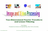 Two-Dimensional Fourier Transform and Linear Filtering