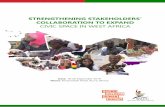 STRENGTHENING STAKEHOLDERS’ COLLABORATION TO …