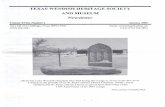 TEXAS WEND ISH HERITAGE SOCIETY AND MUSEUM Newsletter