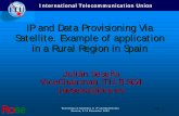 IP and Data Provisioning Via Satellite. Example of ...