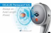 OCULUS Pentacam AXL Always an Axial Length Ahead