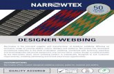 NARROWTEX DESIGNER WEBBING AU