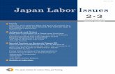 Japan Labor Issues - JIL