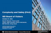 Complexity and Safety (FAA) SEI Board of Visitors