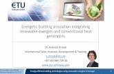 Energetic building simulation integrating renewable ...