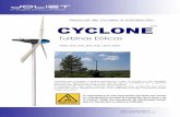 User and Installation Manual - Cyclone wind turbines