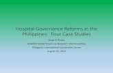 Hospital Governance Reforms in the Philippines: Four Case ...