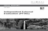Independent External Evaluation (PFTAC)