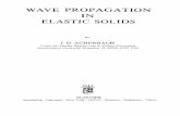 WAVE PROPAGATION IN ELASTIC SOLIDS