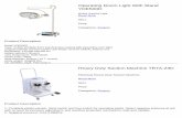 Operating Room Light With Stand YDE500D