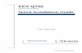 Quick Installation Guide - Texim Europe - technology ...