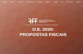 O.E. 2020: PROPOSTAS FISCAIS - rffadvogados.com