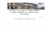 Oxford and Cambridge Club Military History Group
