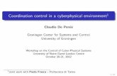 Coordination control in a cyberphysical environment1