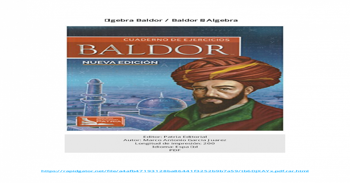 Algebra Baldor Baldor S Algebra Title Algebra Baldor Baldor S Algebra Author Marco Download Pdf