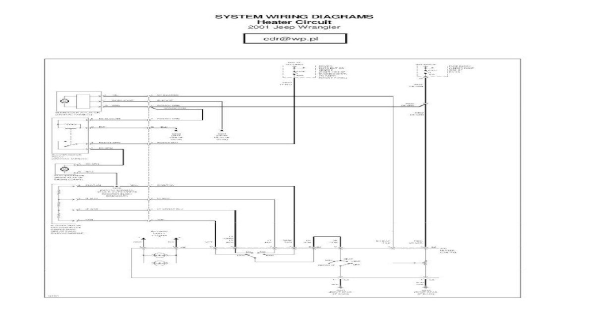 Jeep Wrangler TJ 2001 Wiring - [PDF Document]