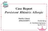 Persistent Rhinitis Allergic