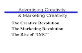 Advertising Creativity  & Marketing Creativity