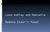 Deanna  Cisar’s  Toast