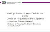 Making Sense of Your Dollars and Cents