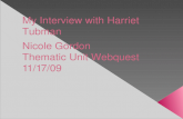 My Interview with Harriet Tubman