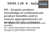 SEM1 1.05  A -  Selling