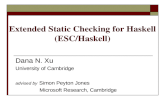 Extended Static Checking for Haskell (ESC/Haskell)