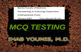 MCQ TESTING