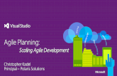 Agile Planning  - Scaling Agile Development