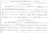 Suite from THE STAR WARS EPIC - 1st Bb TRUMPET PART ??Suite from THE STAR WARS EPIC - 1st Bb TRUMPET PART 1 JOHN WILLIAMS Arranged by ROBERT SMITH from Star Wars, Episode I: The Phantom