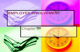 Employee involvement in tqm