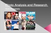 Magazine Photography Analysis and Research